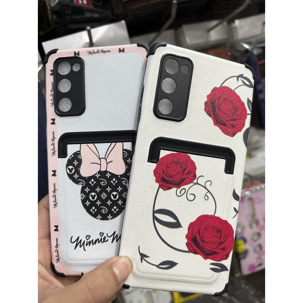 Ốp lưng dành cho Samsung Galaxy S20 Fe in hình độc đáo kiểu đặc biệt có túi giữ card tiện lợi để sử dụng