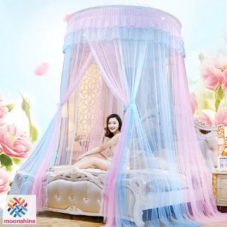Mùng ngủ tròn chống muỗi dày dặn phong cách công chúa xinh xắn