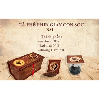 CÀ PHÊ CON SÓC NÂU (HỘP ĐƠN)