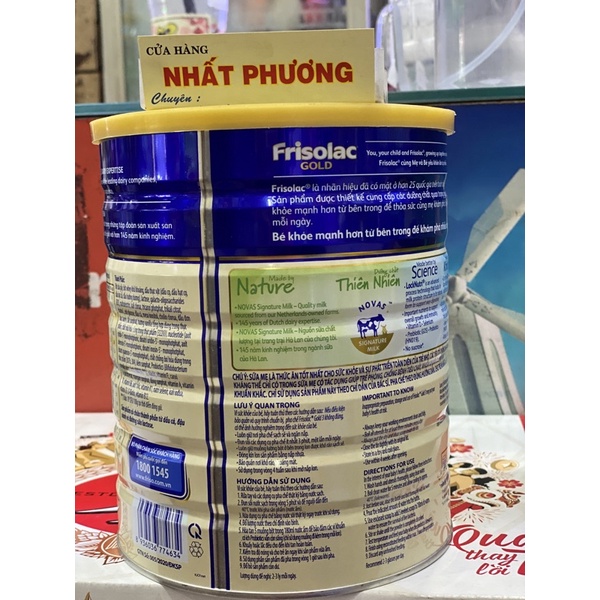 Sữa FRISOLAC GOLD số 3 (lon 1400g) date mới mẫu mới