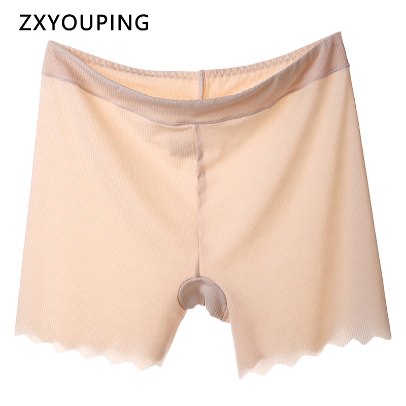 Quần bảo hộ siêu mỏng không đường may bằng lụa thoáng khí cho nữ XL-3XL