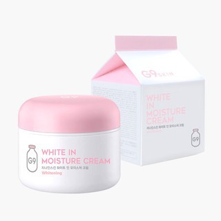 Kem Dưỡng Da Trắng Hồng G9 Skin White In Milk Whipping Cream 50g, Moisture Cream 100g