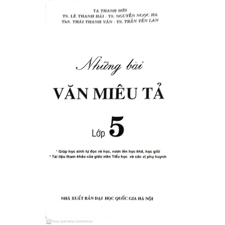 Sách-Những Bài Văn Miêu Tả Lớp 5