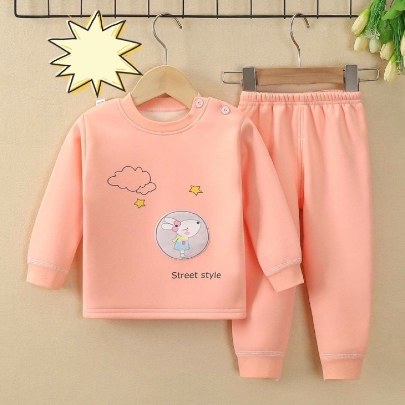 (9-16kg) Bộ quần áo- Bộ nỉ lót lông Xuất Hàn  cho bé hàng cao cấp siêu mềm, siêu ấm