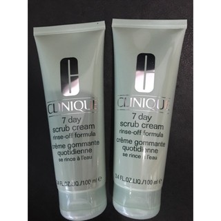 Tẩy tế bào chết Clinique 7 Day Scrub Cream sạch mịn da, ngừa mụn cám 100ml