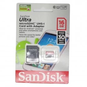 Thẻ Nhớ Sandisk Ultra Microsdhc Class 10 (30Mb / S) 16gb | BigBuy360 - bigbuy360.vn