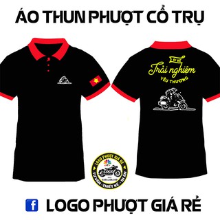 ÁO THUN CÓ CỔ THUN COTTON PHƯỢT THỦ