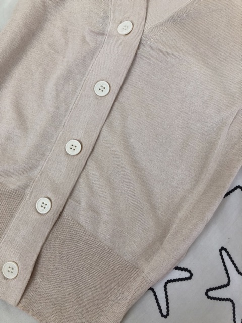 Áo cardigan len mỏng bo gấu giá rẻ