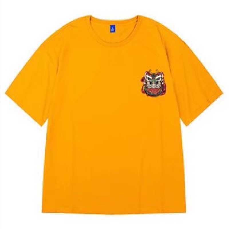 Áo Thun Tay Lỡ Cổ Tròn In Chữ M-8XL Phong Cách Hip Hop Thời Trang Mùa Hè Cho Nam Và Nữ