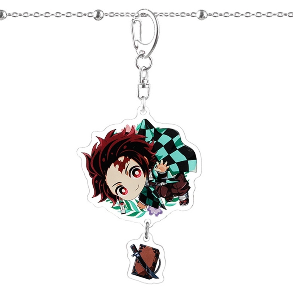 Demon Slayer: Kimetsu No Yaiba Acrylic Keychain Keyring Cosplay Anime Gifts New  Hit upon