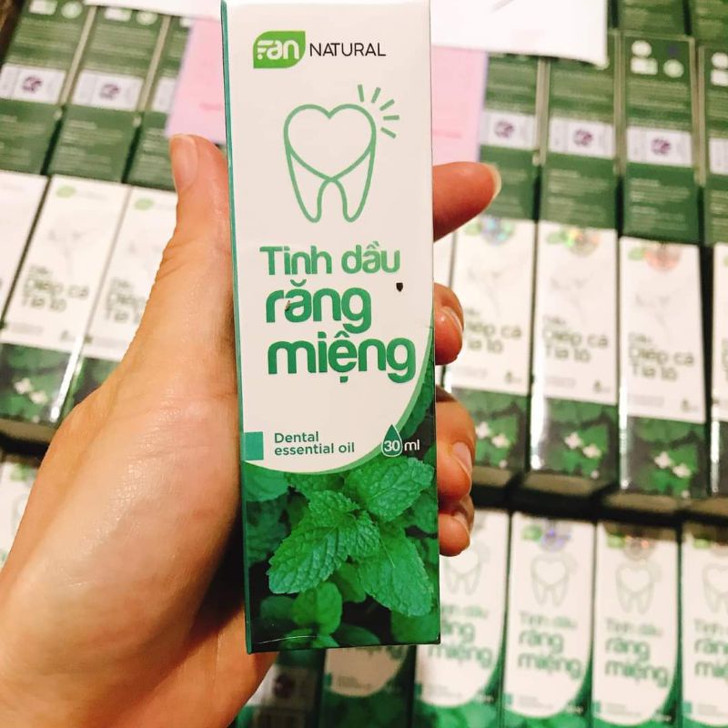 Tính dầu răng miệng Faneco 30ml( sâu rắng, nấm lưỡi nhiệt miệng, viêm loét miệng)