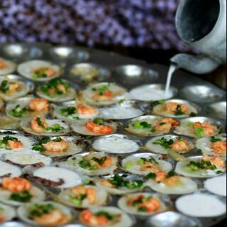 Combo 2 khuôn làm bánh bèo bánh khọt bằng nhôm  hàng việt nam