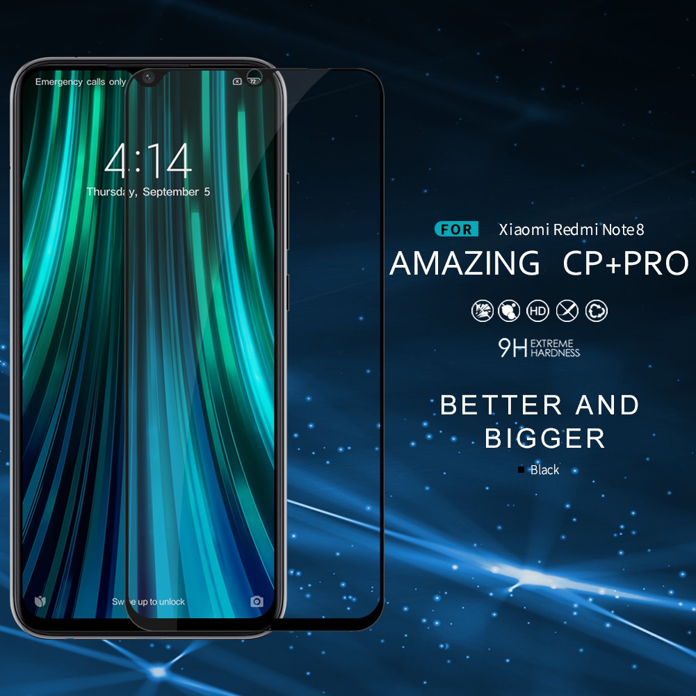 NILLKIN Kính Cường Lực Chống Cháy Nổ Cho Xiaomi Redmi Note 8 2021 Cp + Pro