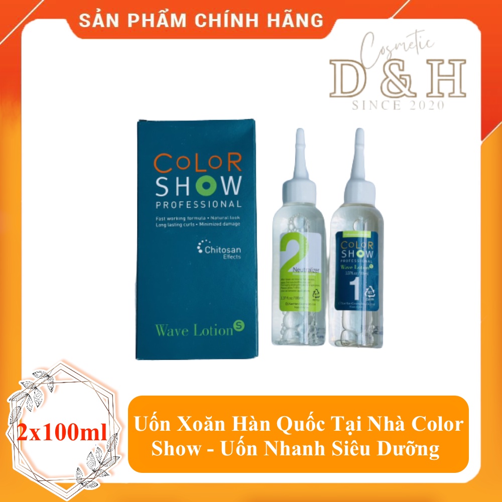 Uốn Xoăn Hàn Quốc Tại Nhà Color Show - Uốn Nhanh Siêu Dưỡng