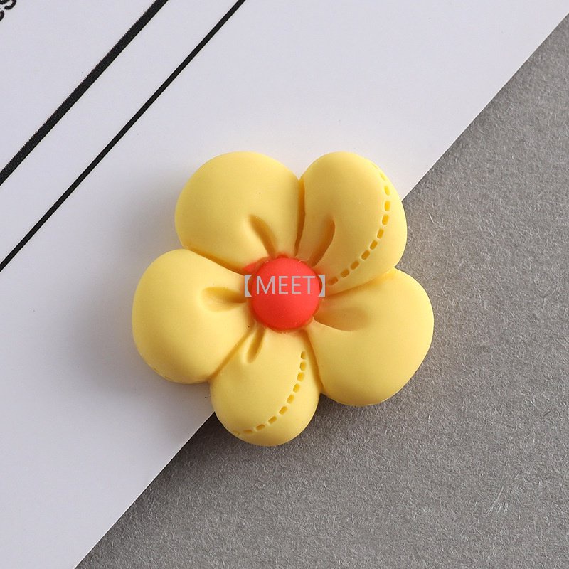 1 Bông Hoa Chất Liệu Nhựa Resin Tự Làm Đồ Trang Sức Thủ Công