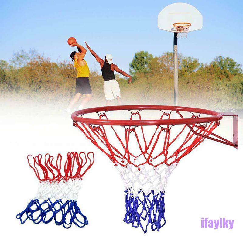 [IFAYL] Standard Basketball Net Nylon Hoop Goal Standard Rim For basketball stands JHDR