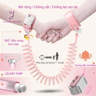 DÂY ĐEO TAY CHỐNG LẠC BÉ - VÒNG TAY DẮT BÉ AN TOÀN - YULEE HOUSE