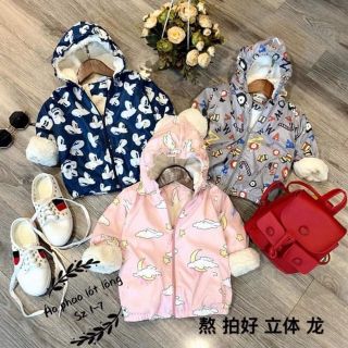 Áo gió lót lông cừu