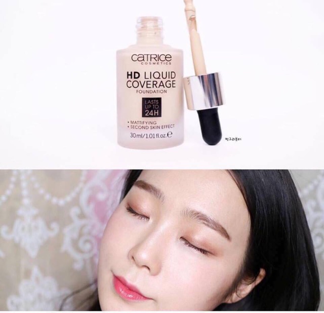 Kem Nền Catrice HD Liquid Coverage Foundation