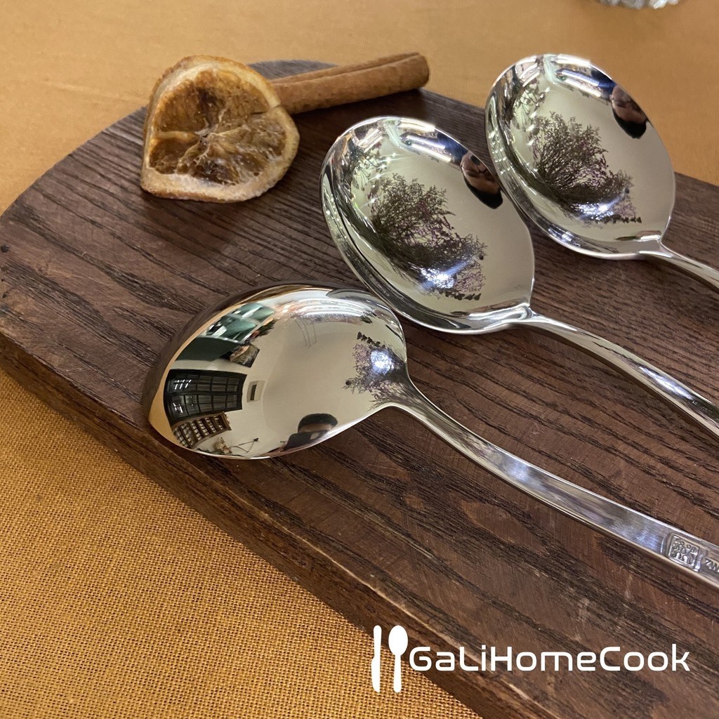 SET 5 THÌA INOX HÀNG NỘI ĐỊA ĐỨC  CÓ HỘP ĐỰNG ĐI KÈM SANG TRỌNG