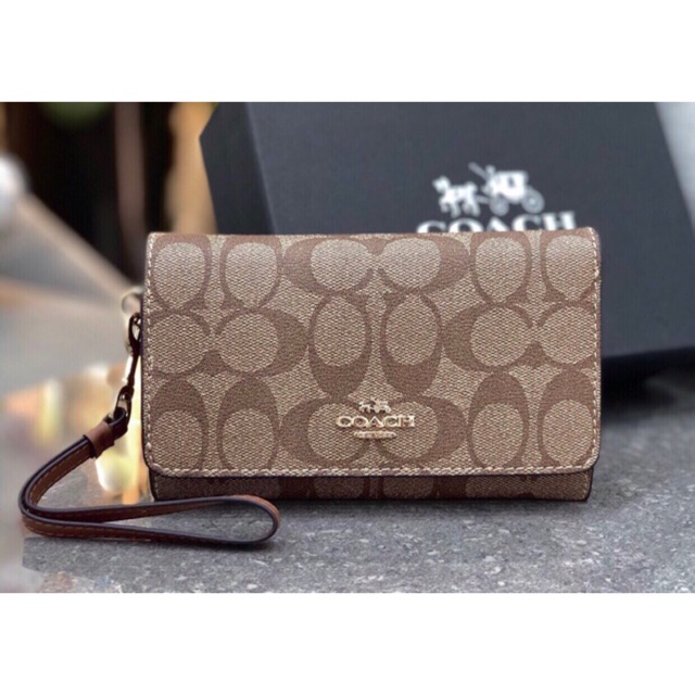 Clutch cầm tay COACH f30205 chuẩn đẹp..!!
