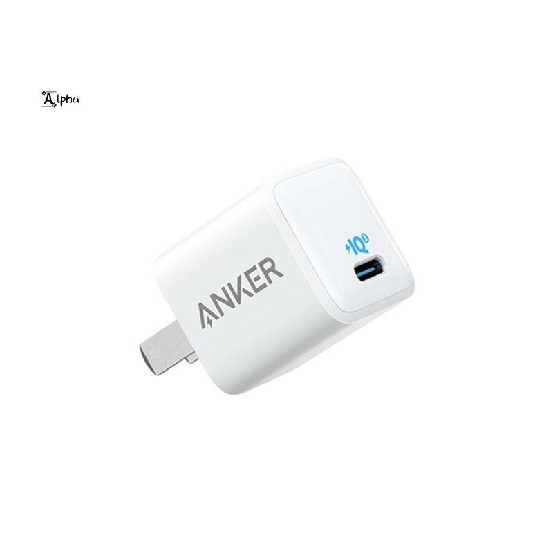 Sạc Anker PowerPort III Nano 20W USB-C PowerIQ 3.0 Sạc Nhanh iPhone 12 Series A2633 (Chỉ bao gồm hộp đựng)
