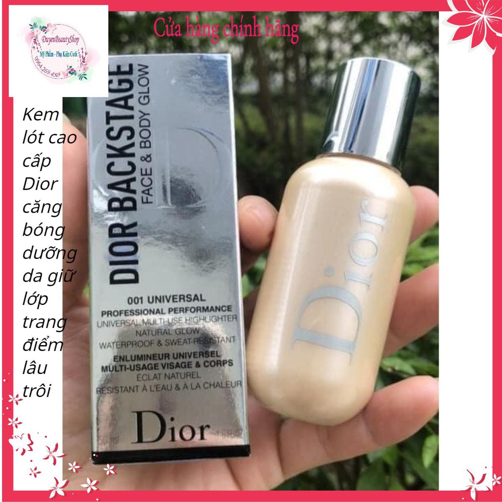 {Chuẩn Auth } Kem lót DIOR face&amp;body glow 001 nhập khẩu chính hãng Sp Cao cấp nhà Dior