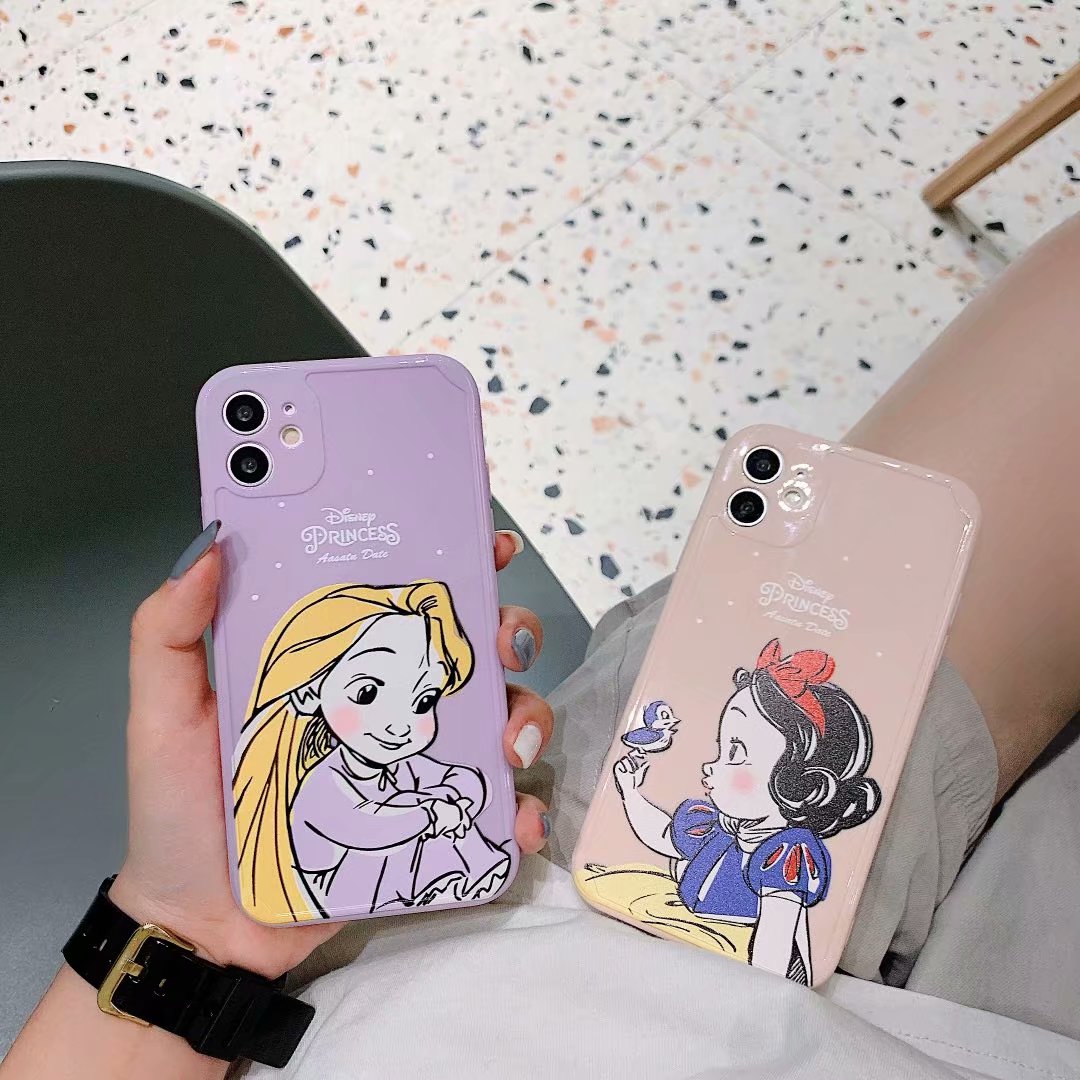 Ốp điện thoại TPU mềm chống sốc hình công chúa Disney cho IPhone 12 pro max 11 pro Max X XS XR XSMAX SE 2020 7 8 Plus | BigBuy360 - bigbuy360.vn