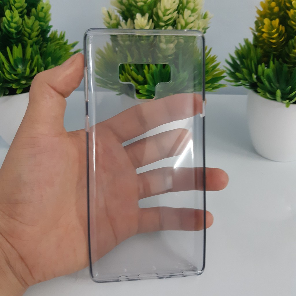 Ốp Dẻo  Trong Suốt Theo Máy Samsung Galaxy Note 9, Chính Hãng, Chống Xước, Giữ Nguyên Màu Máy, Mỏng Nhẹ
