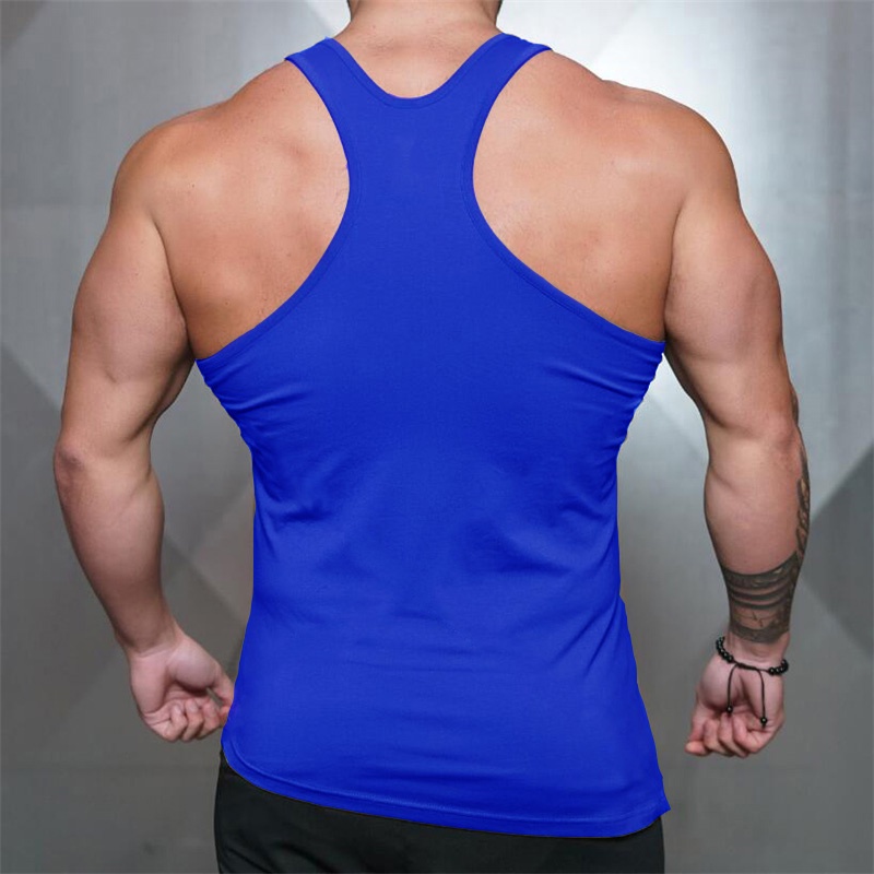 Áo Thun Cotton Không Tay In Chữ Tập Thể Hình Mẫu Mới Thời Trang Mùa Hè Cho Nam