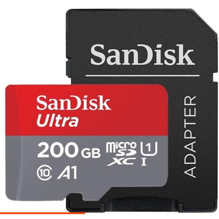 Thẻ nhớ MicroSD XC SanDisk Ultra 200GB Class 10 U1