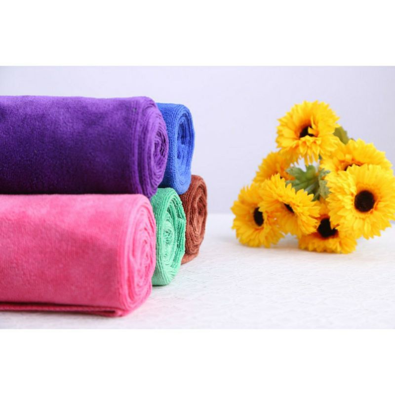 khăn lau xe microfiber kích thước 35x75cm