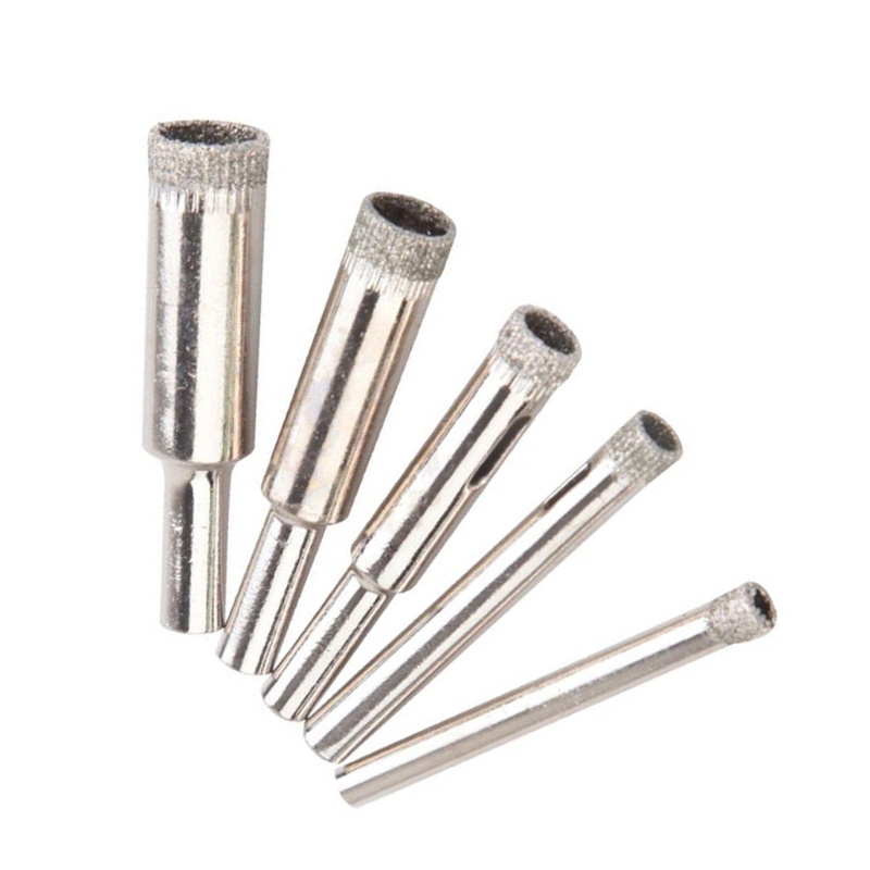 Set 5 Mũi Khoan Lỗ Kính/Gốm Sứ/Gạch Men 5-12mm