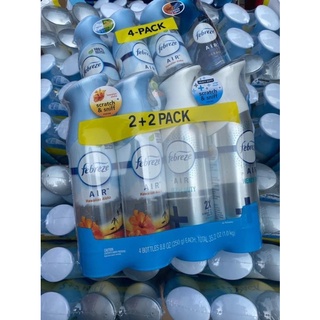 🇺🇸Sét  Xịt thơm phòng Febreze 250g x 4 chai