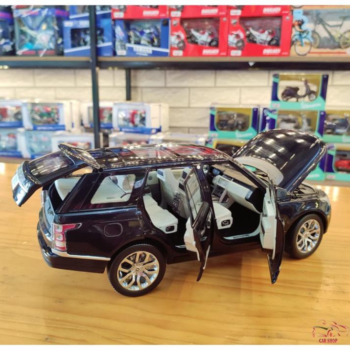 Mô Hình Range Rover Land Rover 💌 FREESHIP💌 tỉ lệ 1:18 hãng GTAutos Màu Đen