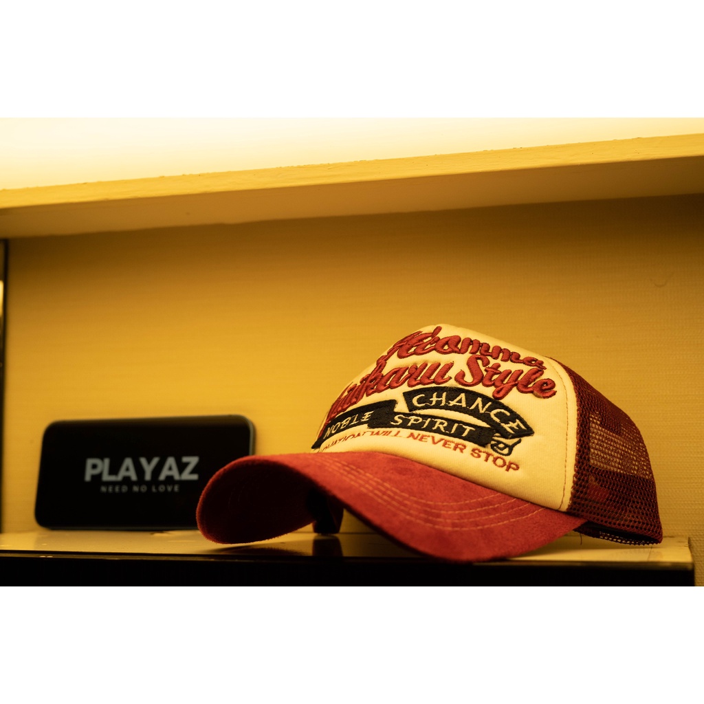 Mũ Trucker Hat Chữ Thêu PLAYAZ