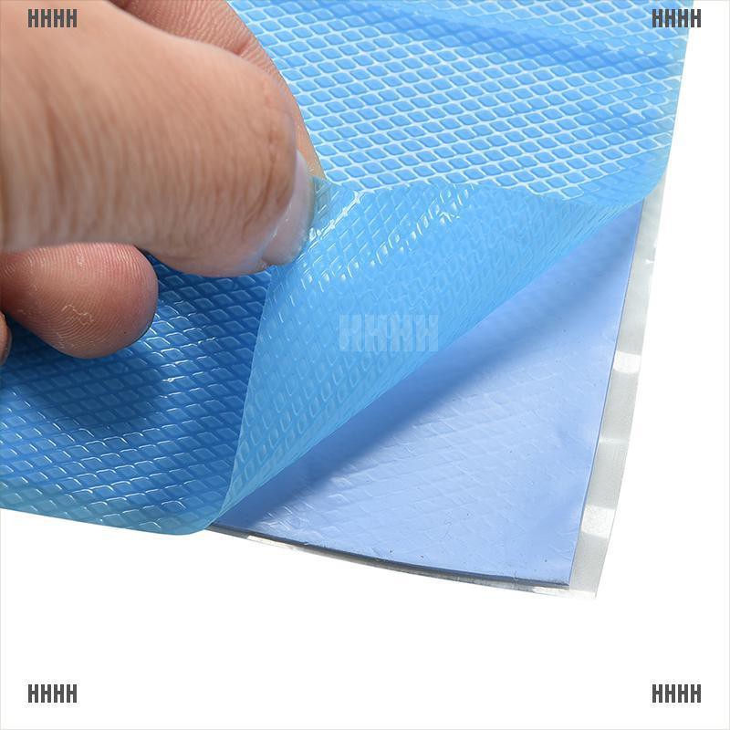 Tấm Tản Nhiệt Màu Xanh Dương Kích Thước 100mmx100mmx100mmx100mmx1mmx1mmx1mm Bằng Silicon
