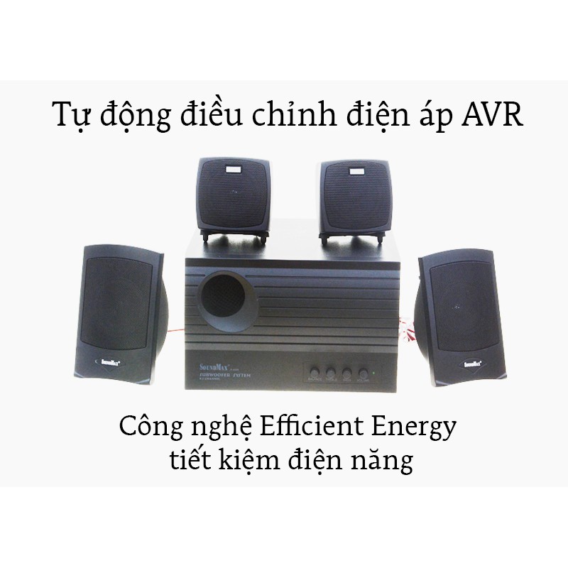 Loa Vi Tính SoundMax A-4000/4.1 60W - Hàng Chính Hãng