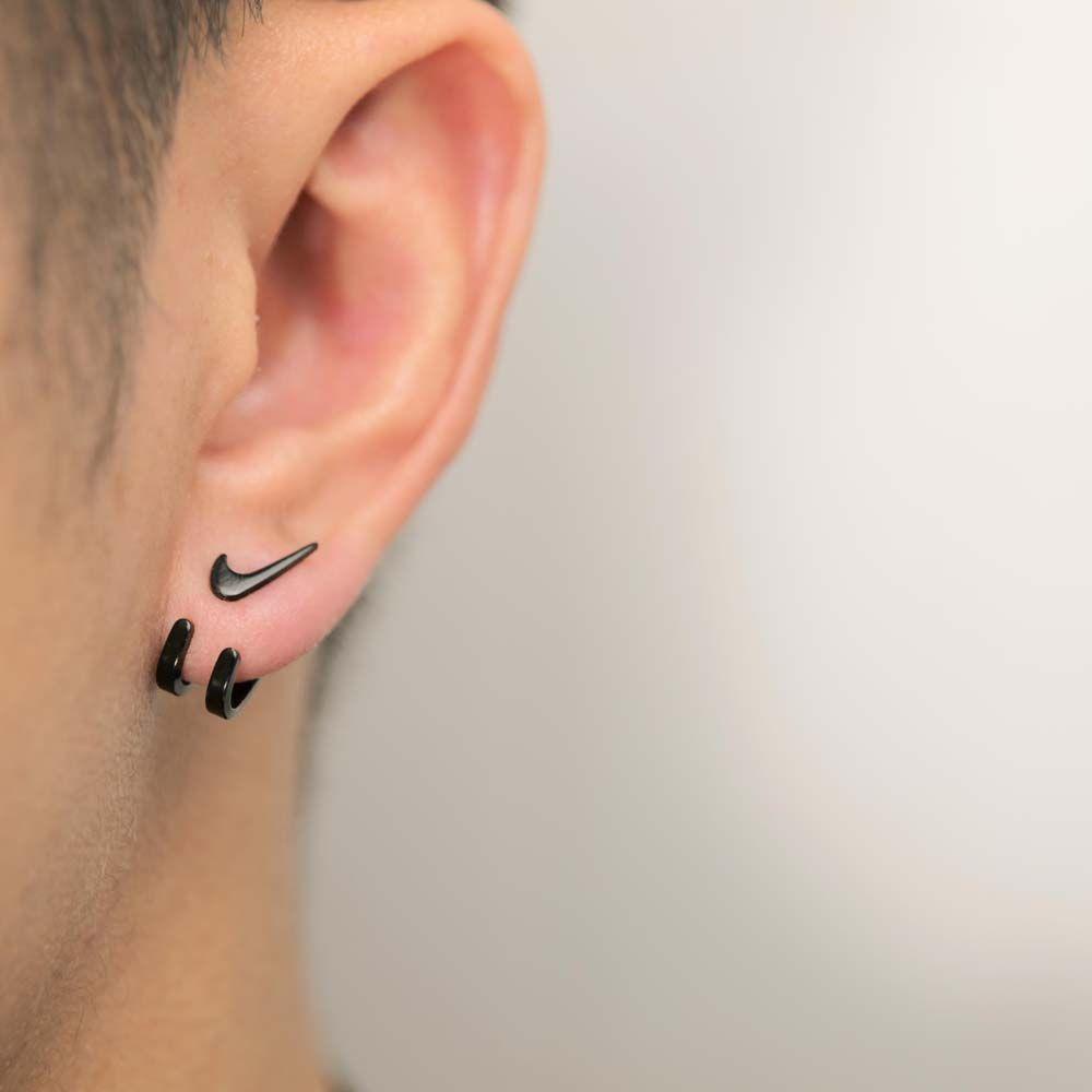 Khuyên Tai Dạng Móc Hình Dấu Chân Phong Cách Gothic Punk Thời Trang Cho Nam Và Nữ