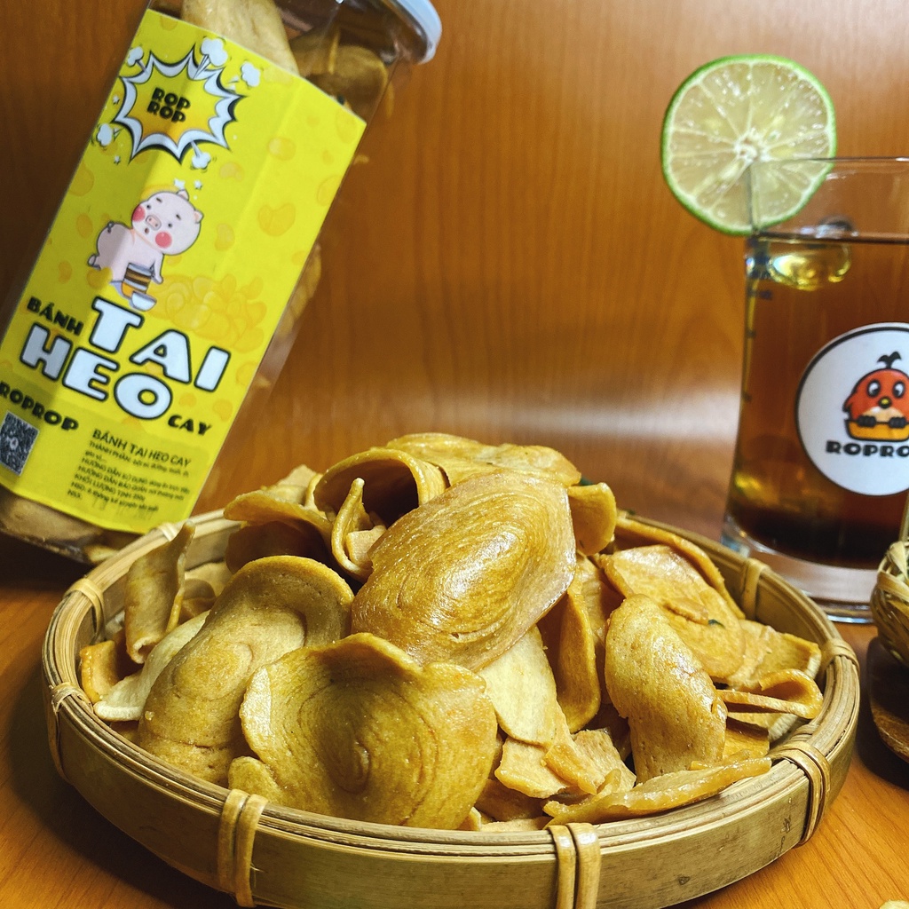 Bánh tai heo sốt mắm ớt Roprop hũ pet 250g | BigBuy360 - bigbuy360.vn