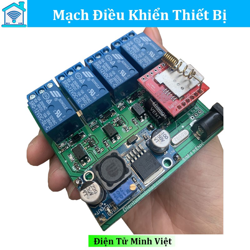 Mạch Điều Khiển Thiết BỊ Qua SMS  TuHu