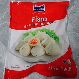 Bánh bao nhân trứng cá hồi OceanRia hàng Malaysia 450g (20-24 viên)