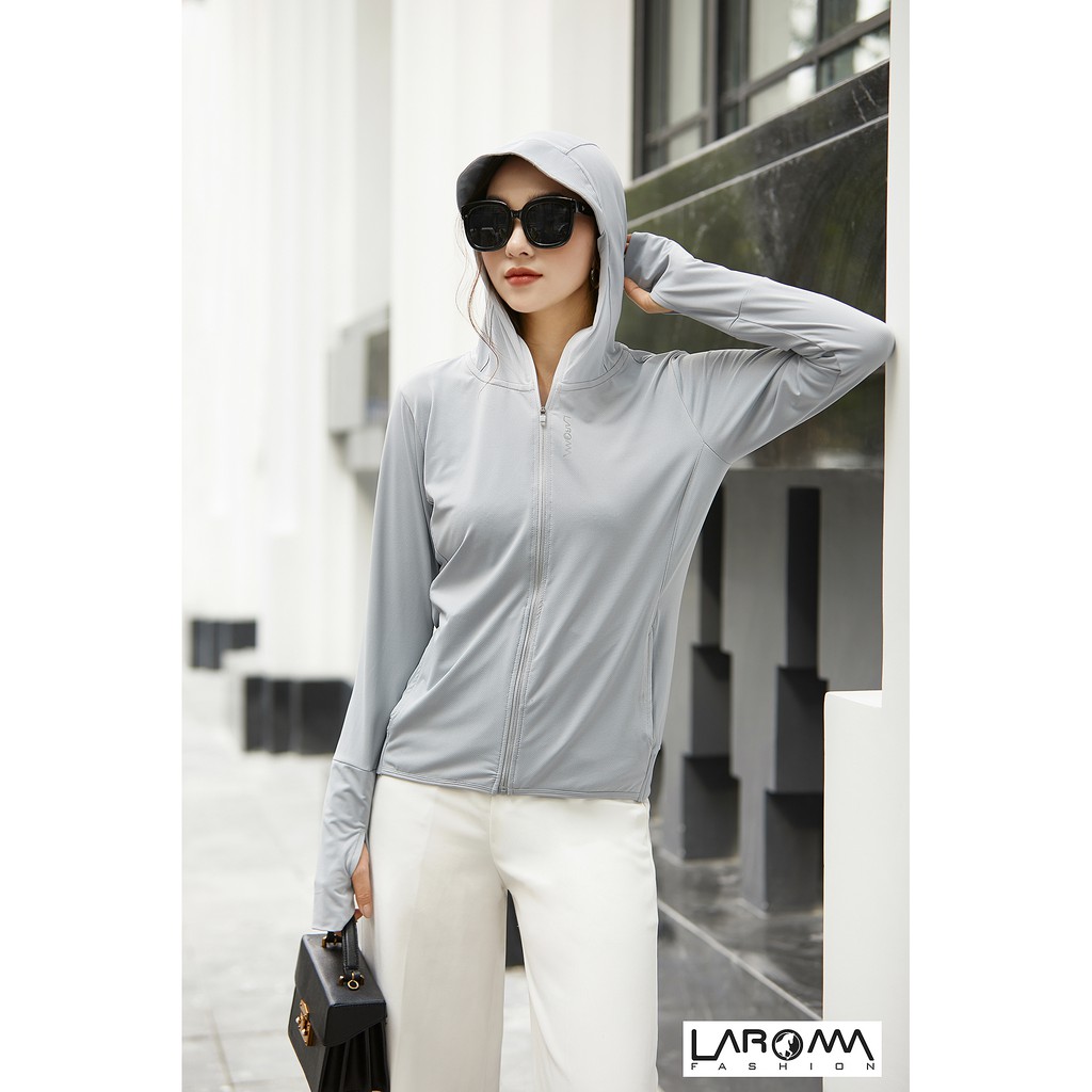 LAROMA Áo chống nắng nữ 1 lớp UPF50+ | Làm mát | Vải thơm | Kháng khuẩn | BigBuy360 - bigbuy360.vn