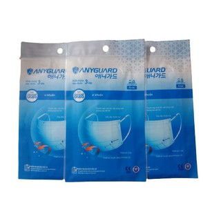 Khẩu trang anyguard loại lớn cho người lớn 5 cái/túi