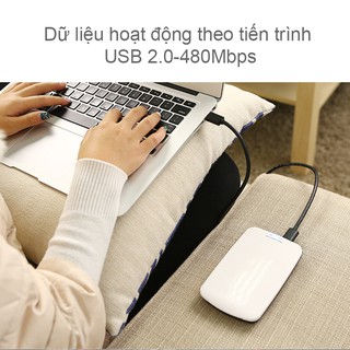 Cáp USB 2 đầu dương 25cm UGREEN 10307