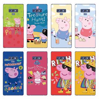 Ốp lưng điện thoại TPU hình heo Peppa dành cho Samsung Note 9 8 / S8 S9 Plus