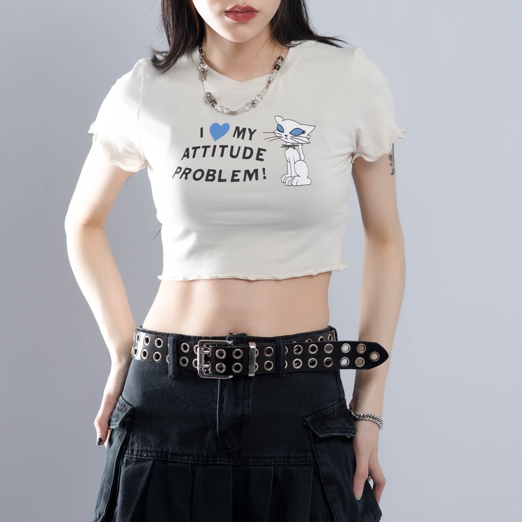 Áo Crop T6490
