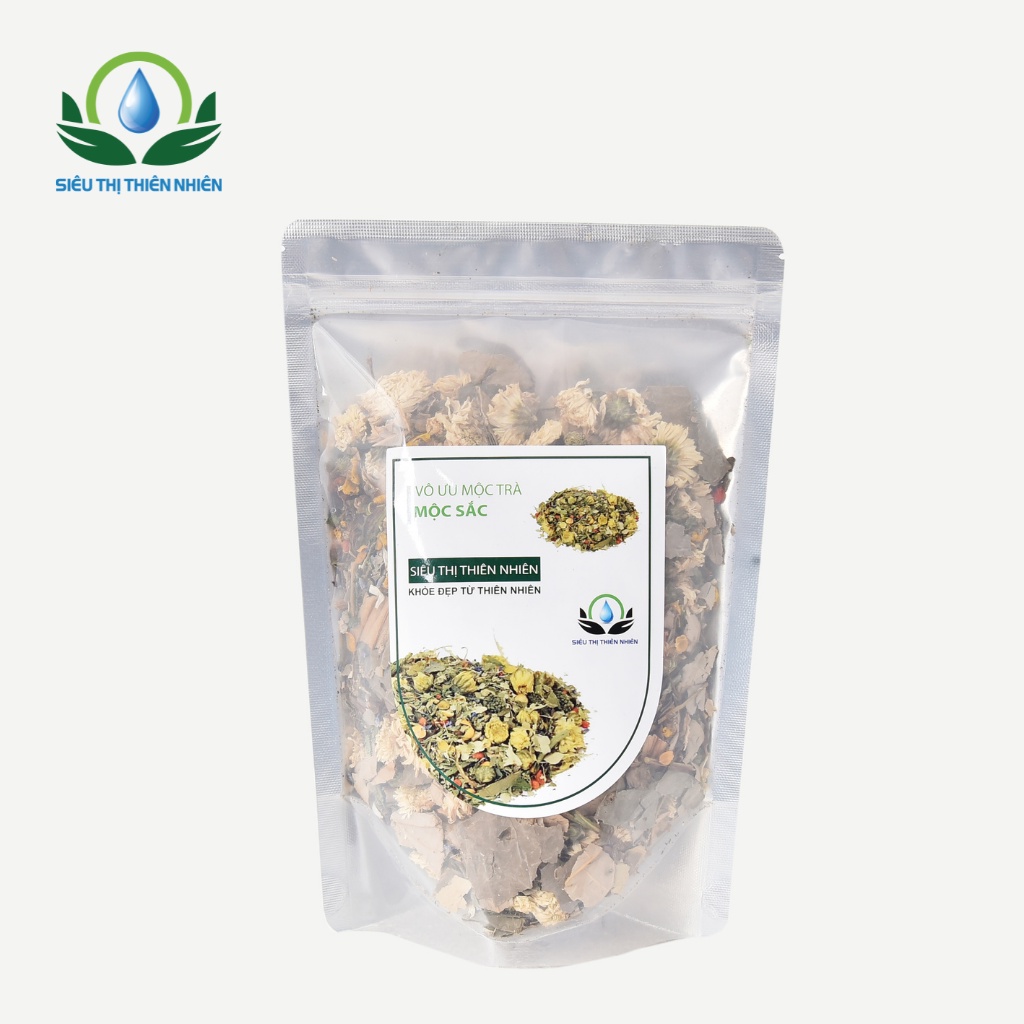 Vô Ưu Mộc Trà SIÊU THỊ THIÊN NHIÊN, Hỗ Trợ Chứng Mất Ngủ, Giúp Ngủ Ngon, An Thần, Điều Hòa Huyết Áp Và Tim Mạch Lọ 100G | BigBuy360 - bigbuy360.vn
