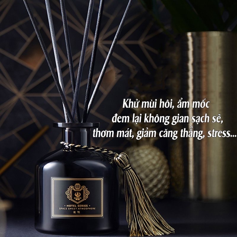Tinh dầu thơm phòng dùng que khuếch tán sản phẩm được nhiều khách sạn tin dùng trong phòng