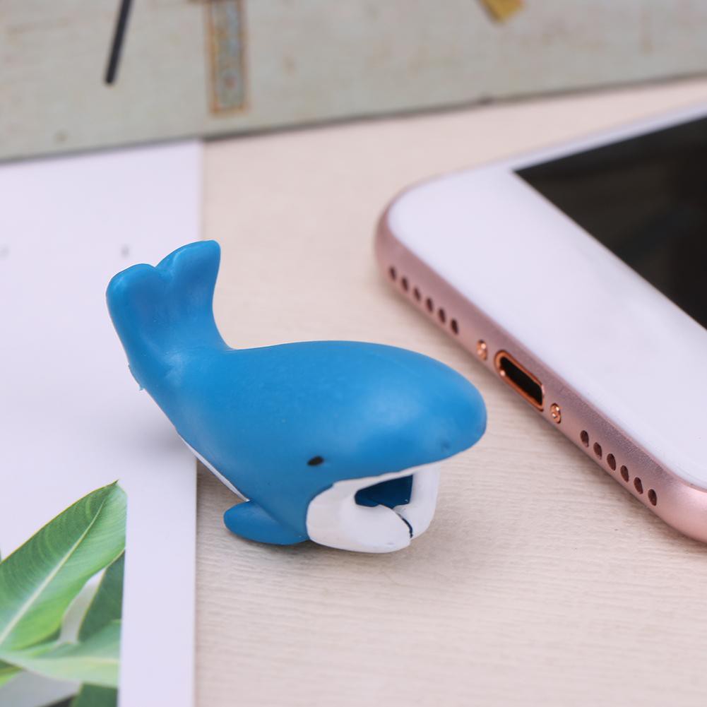 Phụ kiện bảo vệ đầu dây cáp hình động vật dễ thương